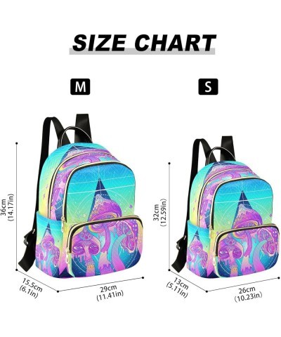 Fashion Backpack Mini Backpack Purse Casual Daily Backpack Cartoon Mushroom for Travel for College Work Medium $17.86 Backpacks