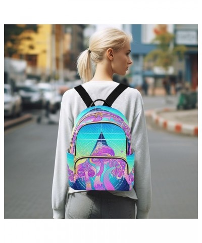 Fashion Backpack Mini Backpack Purse Casual Daily Backpack Cartoon Mushroom for Travel for College Work Medium $17.86 Backpacks