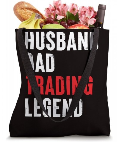 Crypto - Husband Dad Trading Legend Tote Bag $9.80 Totes