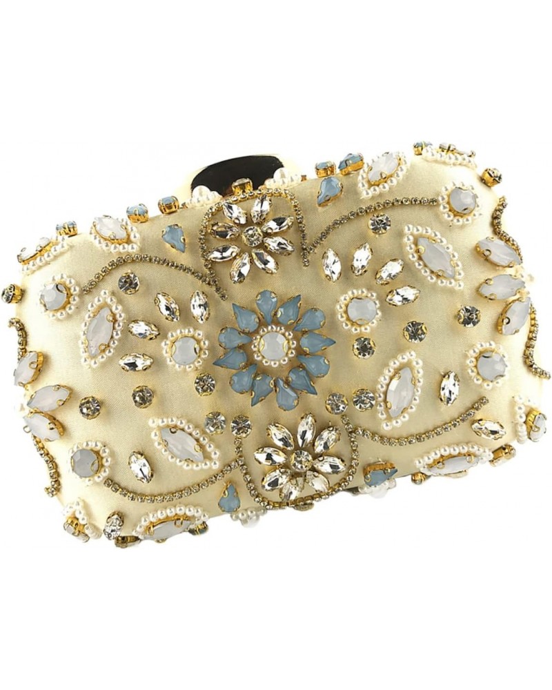 Wedding Clutch Ladies Tote Bags Ladies Handbag Flower Bag Silk Bag Clutches for Women Hand Purse for Women Evening Bag for Wo...