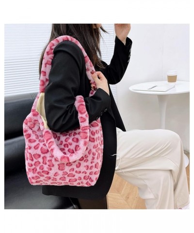 Printed Shoulder Bag Ladies Winter Plush Handbag Simple Underarm Bag (Color : 1, Size : 350 * 340 * 90mm) 350*340*90mm 1 $18....