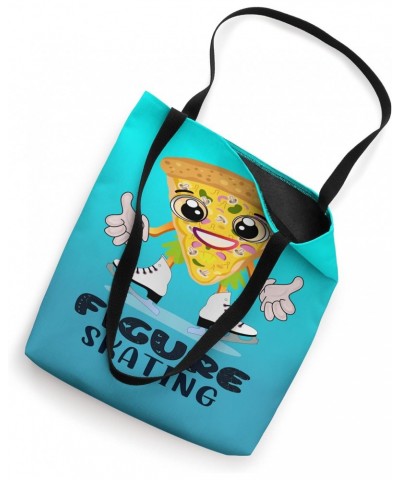 ICE FIGURE SKATING SKATER PIZZA Tote Bag $10.97 Totes