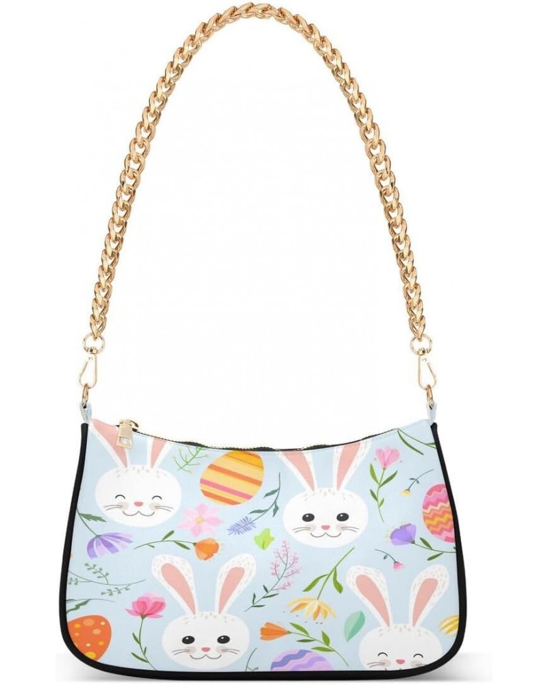 Easter Parrot Spring Women's Handbags Tote Crossbody Bag Purse Ladies Shoulder Bag Hobo Handbag $15.00 Totes