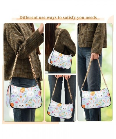 Easter Parrot Spring Women's Handbags Tote Crossbody Bag Purse Ladies Shoulder Bag Hobo Handbag $15.00 Totes