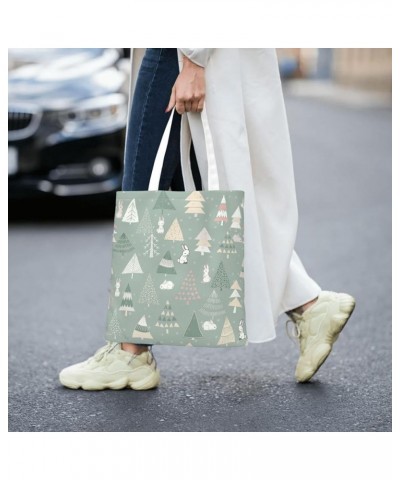 Merry Christmas Single Shoulder Fashion Canvas Tote Shopping Bags Handbags For Men And Women Merry Christmas6 $10.73 Totes