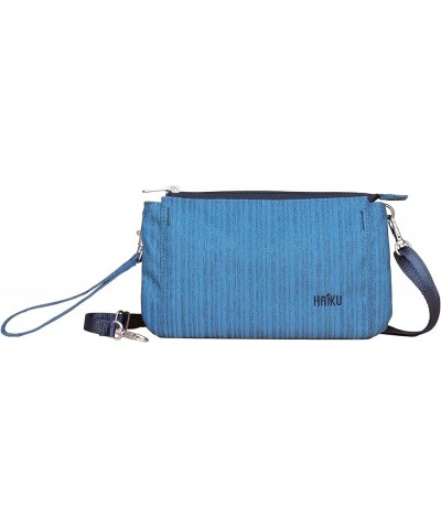 Women's Small Stride Crossbody RFID Blocking Wristlet Wallet Sapphire $29.15 Crossbody Bags