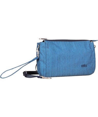 Women's Small Stride Crossbody RFID Blocking Wristlet Wallet Sapphire $29.15 Crossbody Bags