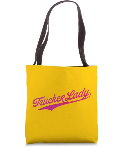 Trucker Lady Tote Bag $11.32 Totes