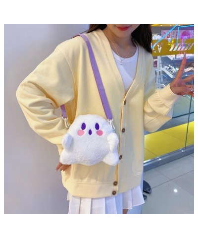 Women loween ni ost Crossbody Bag Fuzzy ost Crossbody Pue th Adjustable Strap loween Pue Bag Purple $6.46 Crossbody Bags