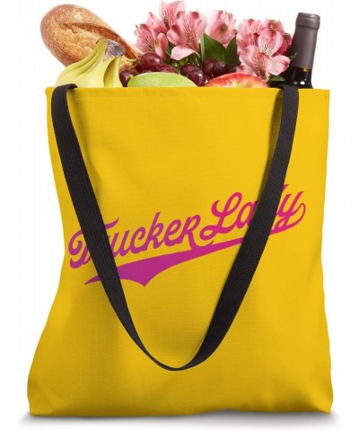 Trucker Lady Tote Bag $11.32 Totes