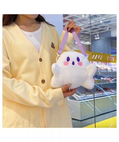 Women loween ni ost Crossbody Bag Fuzzy ost Crossbody Pue th Adjustable Strap loween Pue Bag Purple $6.46 Crossbody Bags