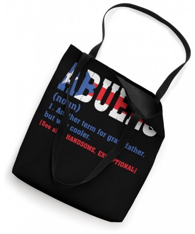 Abuelo Grandfather Abuelo Puerto Rico Flag Father's Day Tote Bag $10.50 Totes