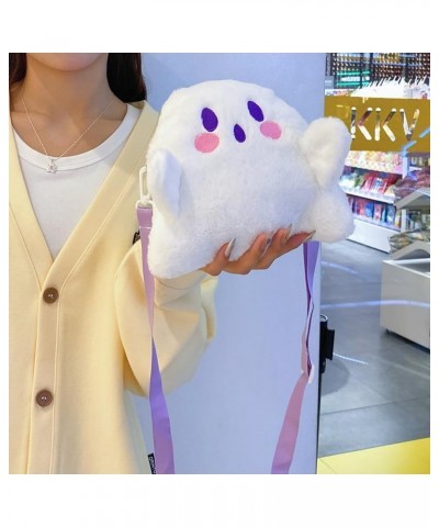 Women loween ni ost Crossbody Bag Fuzzy ost Crossbody Pue th Adjustable Strap loween Pue Bag Purple $6.46 Crossbody Bags