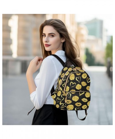 Valentines Day Roses Backpack Purse for Women Small Mini Women's Fashion Backpack Back Pack Weekend Bag,S Small $15.80 Backpacks