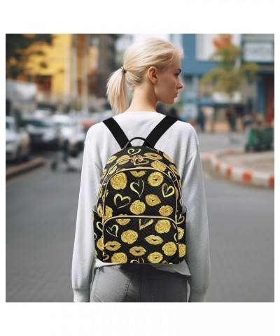 Valentines Day Roses Backpack Purse for Women Small Mini Women's Fashion Backpack Back Pack Weekend Bag,S Small $15.80 Backpacks