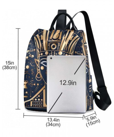 Ancient Glyphs Women Backpack, Fashion Anti Theft Casual Daypack Shoulder Bag Purse for Travel Work 15 inches $17.22 Backpacks