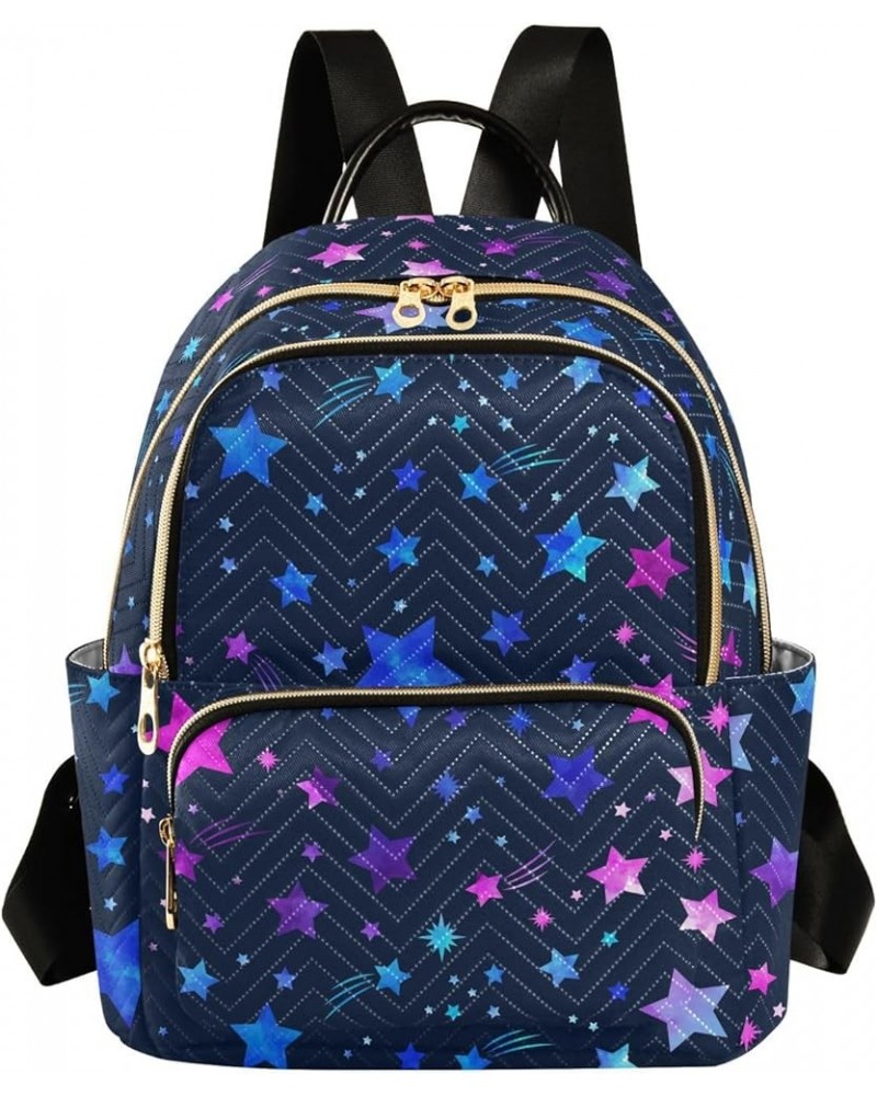 Space Galaxy Backpack Purse for Women Anti-theft Small Fashion Travel Backpack Sports Hiking Ladies Daypack,S Medium $17.97 B...