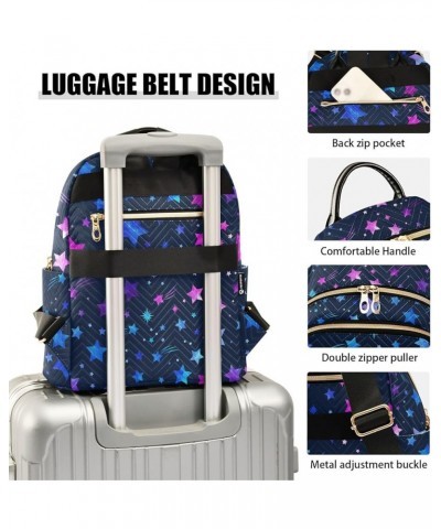 Space Galaxy Backpack Purse for Women Anti-theft Small Fashion Travel Backpack Sports Hiking Ladies Daypack,S Medium $17.97 B...