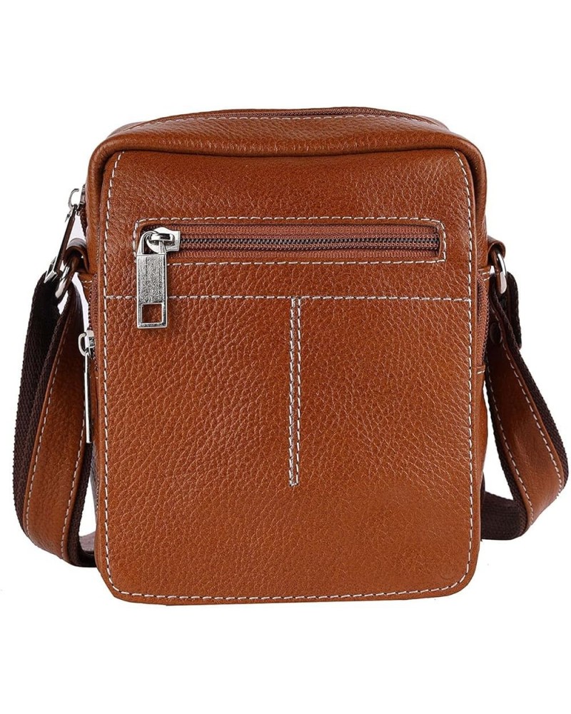 Real Leather Crossbody Bags for Women Travel Purse Crossover, Long Over the Shoulder Sling Womens Purses. Tan $10.79 Crossbod...