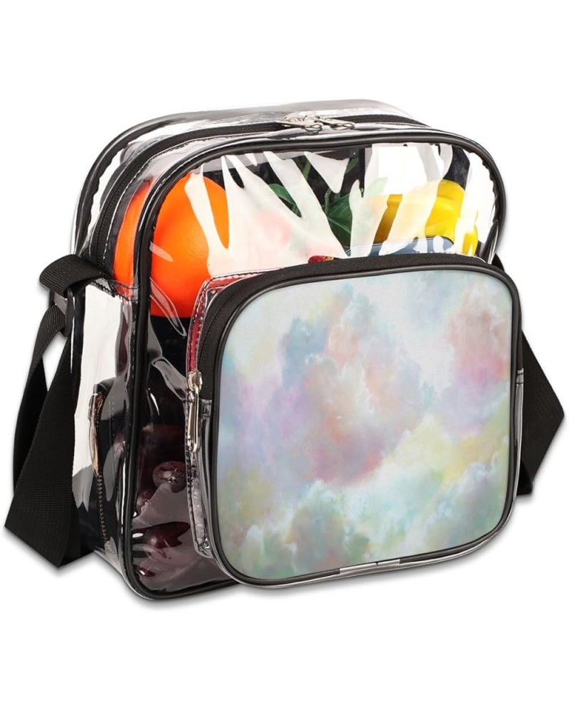 Aesthetic Cloud Stadium-Approved Clear Crossbody Bag Aesthetic Cloud $11.76 Crossbody Bags