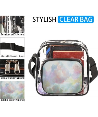 Aesthetic Cloud Stadium-Approved Clear Crossbody Bag Aesthetic Cloud $11.76 Crossbody Bags