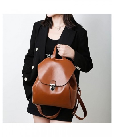 Fashion Women Backpack Fashion Bags For Womens Large Capacity Backpack Multifunction Shoulder Bags (Color : Brown, Size : 11 ...