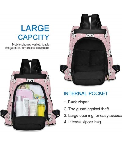 Pink Pigs Womens Backpack Purse Small Shoulder Bag Travel Backpack Bookbag Casual Satchel Bags for Ladies Women Travel Work J...