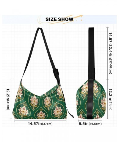 Various Whimsical Flowers Womens Shoulder Bags Men Women'S Crossbody Handbags Waterproof Fashion Waist Packs $14.19 Hobo Bags