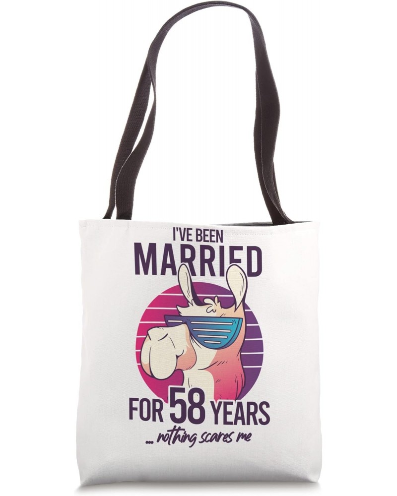 I've Been Married For 58 Years Tote Bag $14.00 Totes