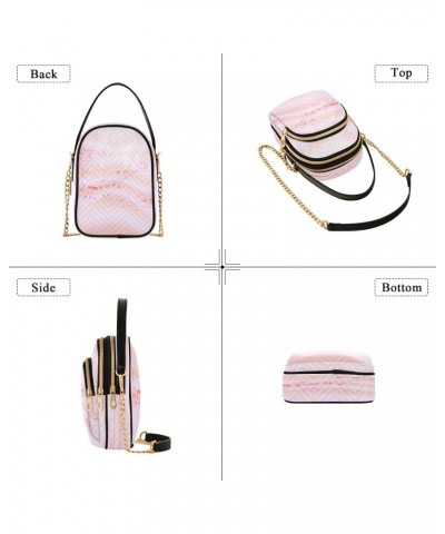 Chain Crossbody Bags for Women Note Background Musical Score Quilted Shoulder Crossbody Handbags Travel Cross Body Cell Phone...