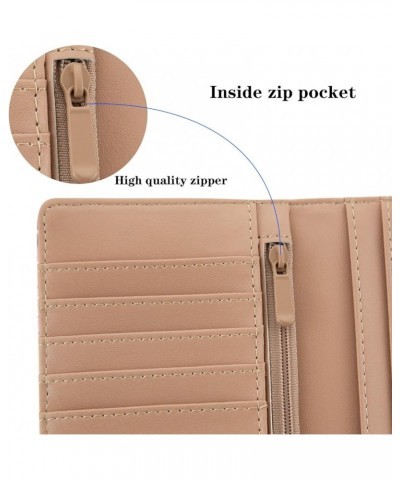 Ultra Slim Thin Leather Women Wallet Rfid Blocking Credit Card Holder Bifold Clutch (Rose) Beautiful Field Flowers $12.87 Wal...