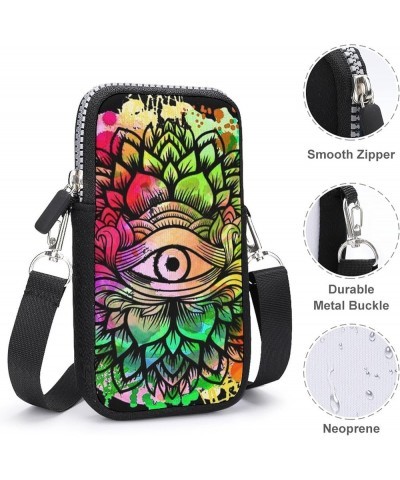 Smartphone Gym Multipurpose Handbag Passport Jewelry Bag Pattern 1637 $10.29 Crossbody Bags