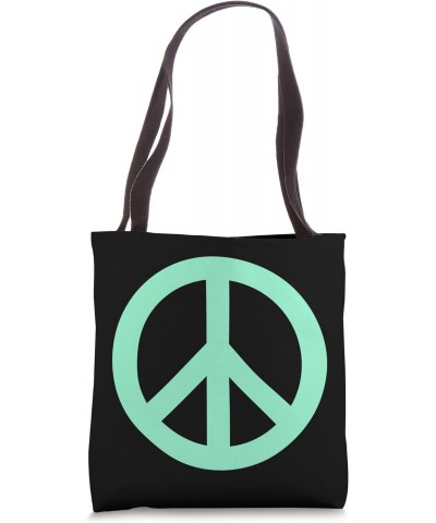 Make Peace Not War - Peace Sign Logo Tote Bag $10.21 Totes