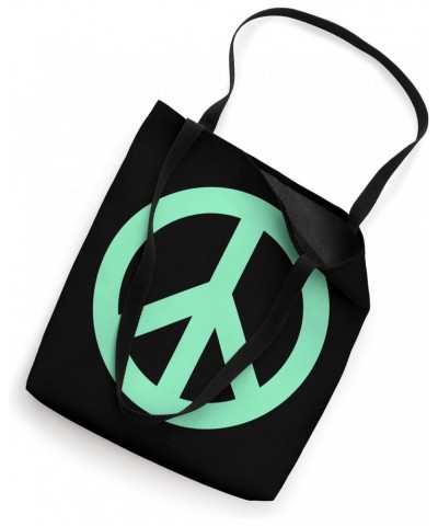 Make Peace Not War - Peace Sign Logo Tote Bag $10.21 Totes