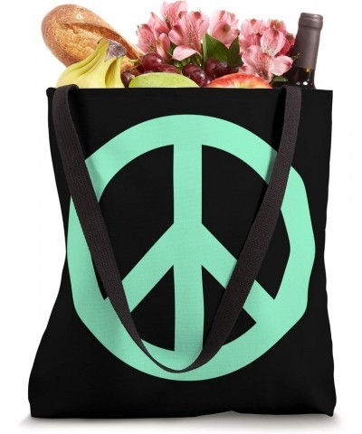 Make Peace Not War - Peace Sign Logo Tote Bag $10.21 Totes