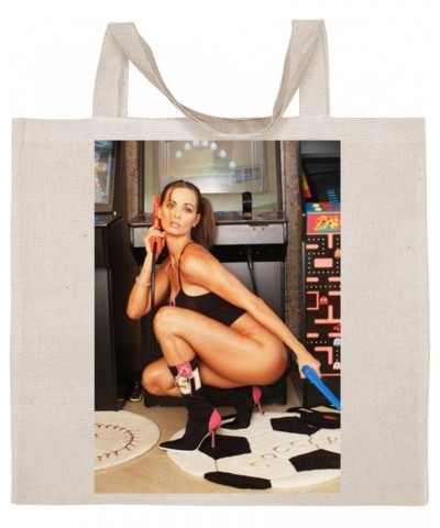 Karen McDougal - Cotton Photo Canvas Grocery Tote Bag IDPP61203 $16.36 Totes