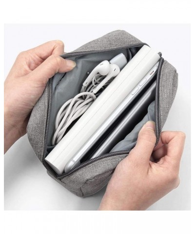 Digital Storage Bag Electronic Accessories Zipper Pouch Hard Drive Earphone Cables USB Flash Drives Power Bank Organizers,Gra...