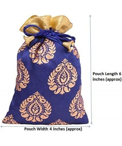 DryFruit Potli Return Gift for Mehndi Favor, Elegant Potli Purse for Gift Packing Women handbag Shagun Pouch Jewellery Pouch ...