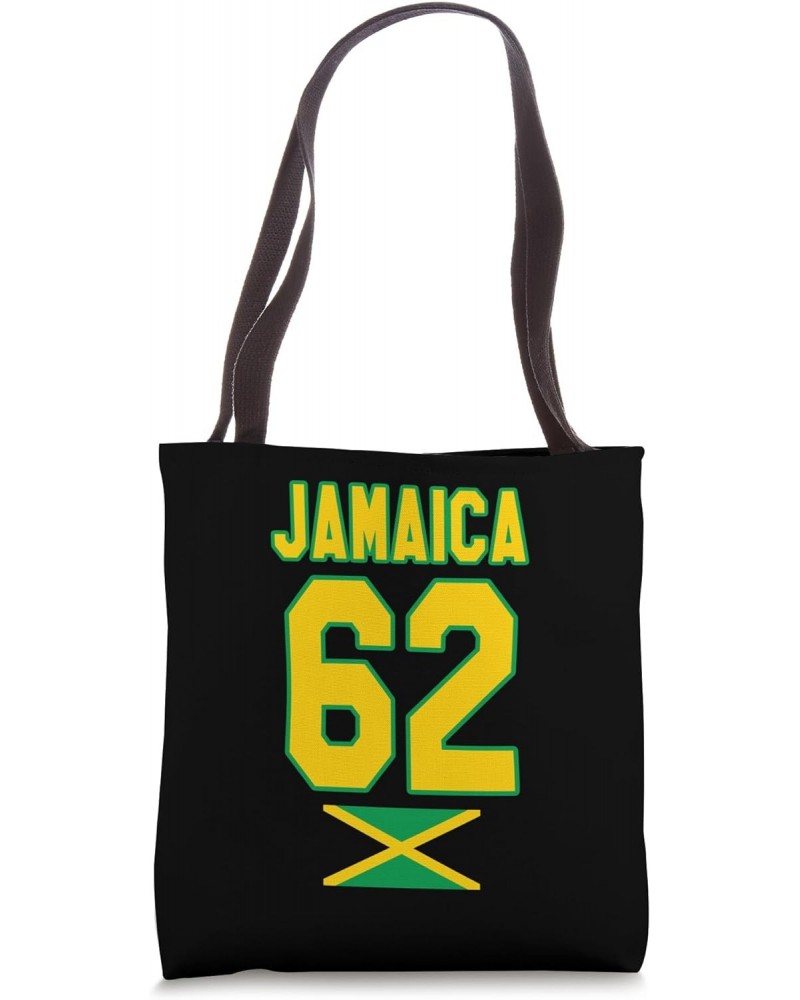 Jamaica 62 Jamaican Independence Flag Tote Bag $10.38 Totes