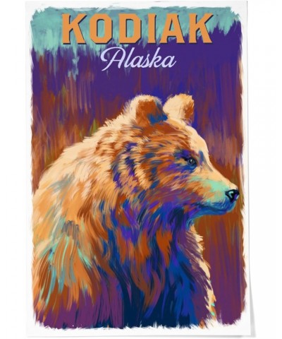 24x36 Inch Giclee Print, Kodiak, Alaska, Grizzly Bear, Vivid $20.50 Totes