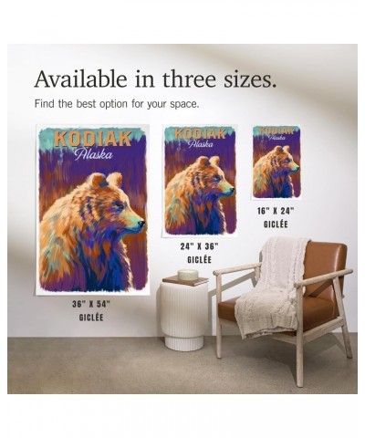 24x36 Inch Giclee Print, Kodiak, Alaska, Grizzly Bear, Vivid $20.50 Totes