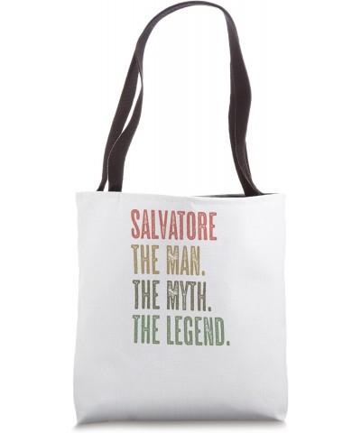 SALVATORE the Man the Myth the LEGEND | Funny, Men Boy Name Tote Bag $12.88 Totes