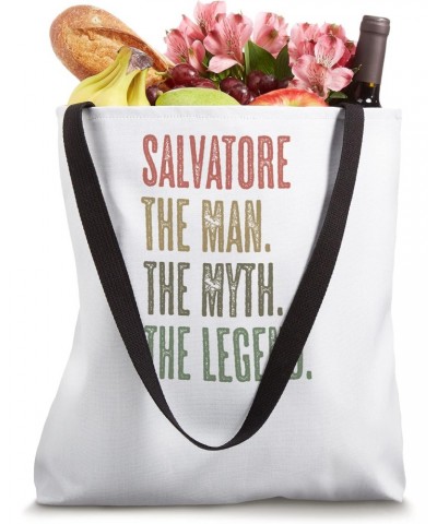 SALVATORE the Man the Myth the LEGEND | Funny, Men Boy Name Tote Bag $12.88 Totes