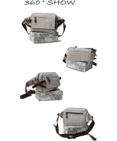 Crossbody Shoulder Handbag in Canvas, Waterproof Shoulder Bag Messenger Bag for Everyday Use and Travel (white) Green $26.10 ...