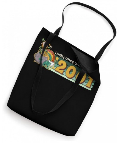 Lucky Ones Were Born in 2001 tee St. Patrick's Day Birthday Tote Bag $14.68 Totes