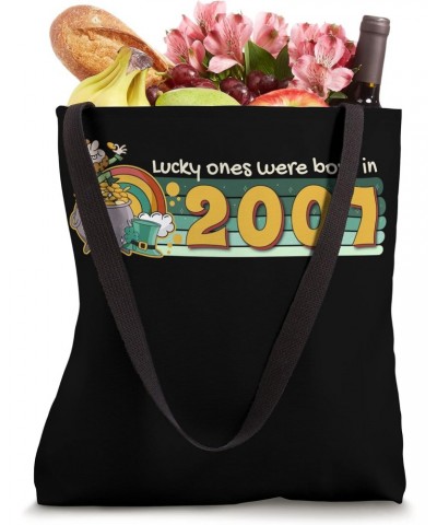 Lucky Ones Were Born in 2001 tee St. Patrick's Day Birthday Tote Bag $14.68 Totes