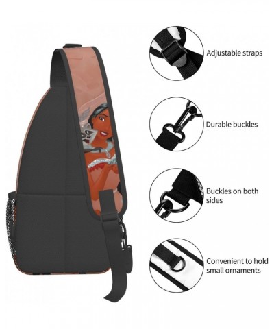 Crossbody Chest Bag Pocahontass Sling Backpack Shoulder Bag Waist Bags Travel Hiking Sport Daypack Wallet for Men Women $17.9...