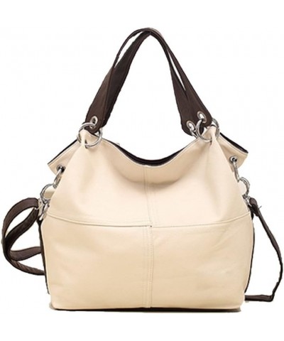 SHB200007 PU leather stitching European and American style bucket type Handbag C2 $10.34 Shoulder Bags