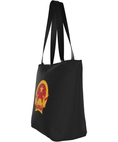 Emblem of North Vietnam Women'S Casual One Shoulder Carry Shopping Bag Large Capacity Working Storage Handbag $20.80 Shoulder...