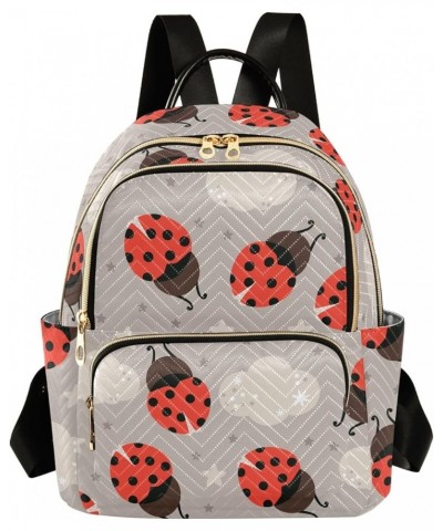 Travel Backpack Purse for Women Fashion Anti-theft Work Casual Ladybird Cloud Daypack Shoulder Bag Medium Size Medium $19.97 ...